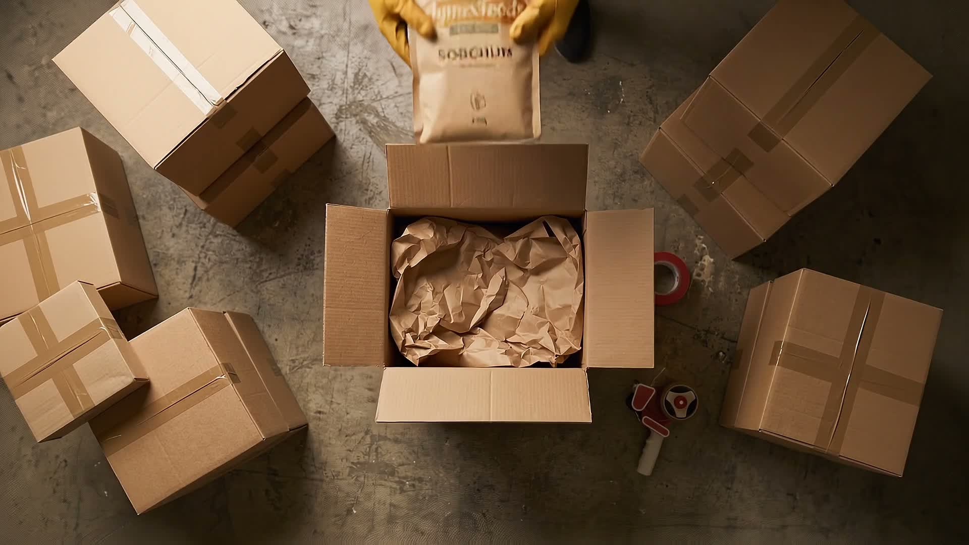 Aymex Foods commodity packaging for delivery